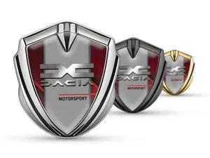Dacia Silikon Emblem Abzeichen Luxus Design Legierung Kante
